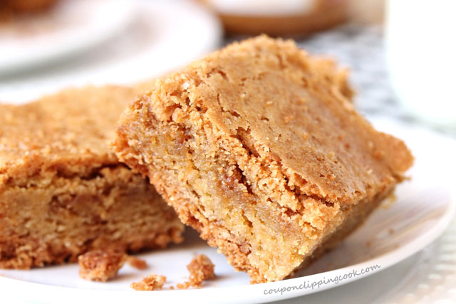 Biscoff Cookie Butter Blondies